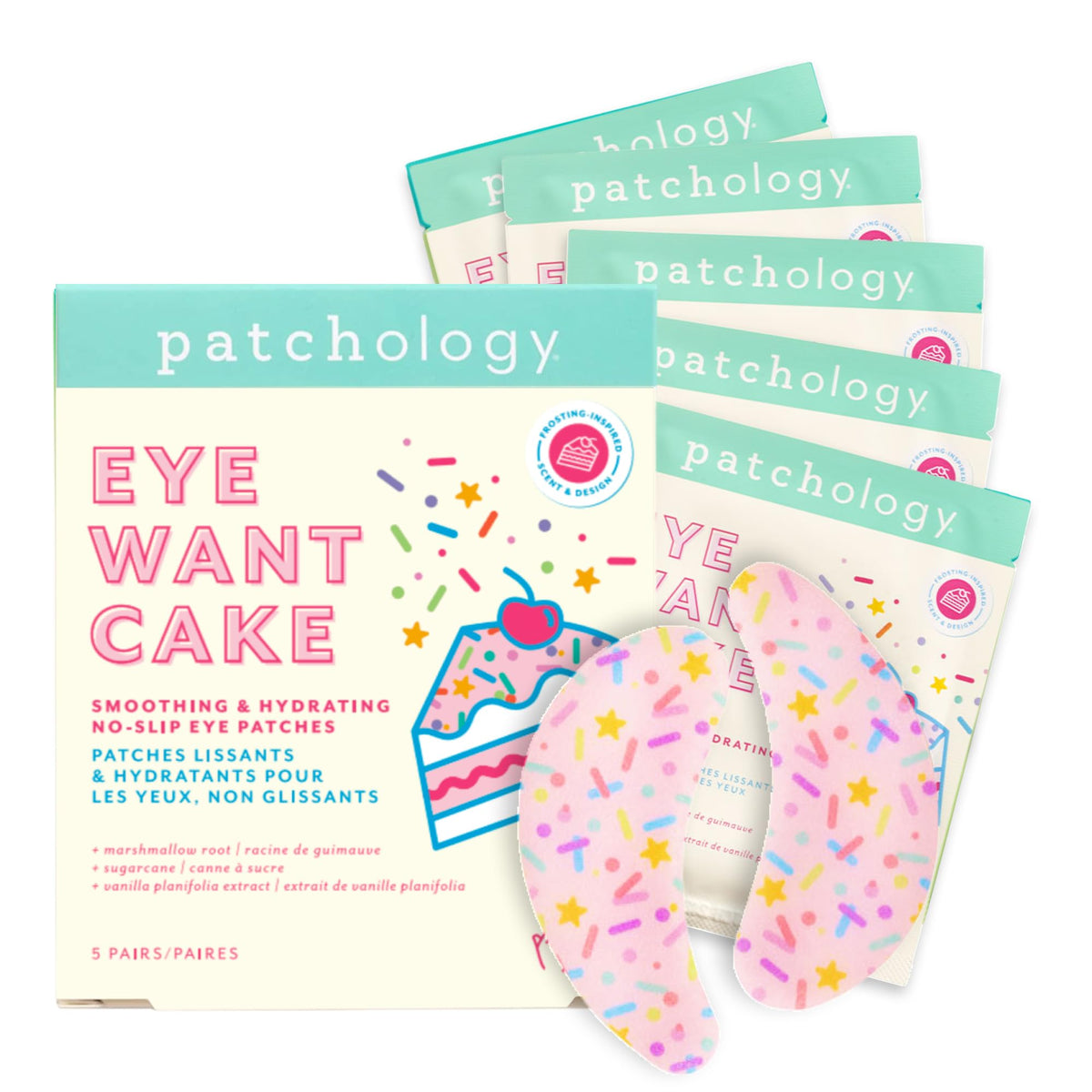 Patchology Rosé Under Eye Patches for Puffy Eyes & Dark Circles | 5pk