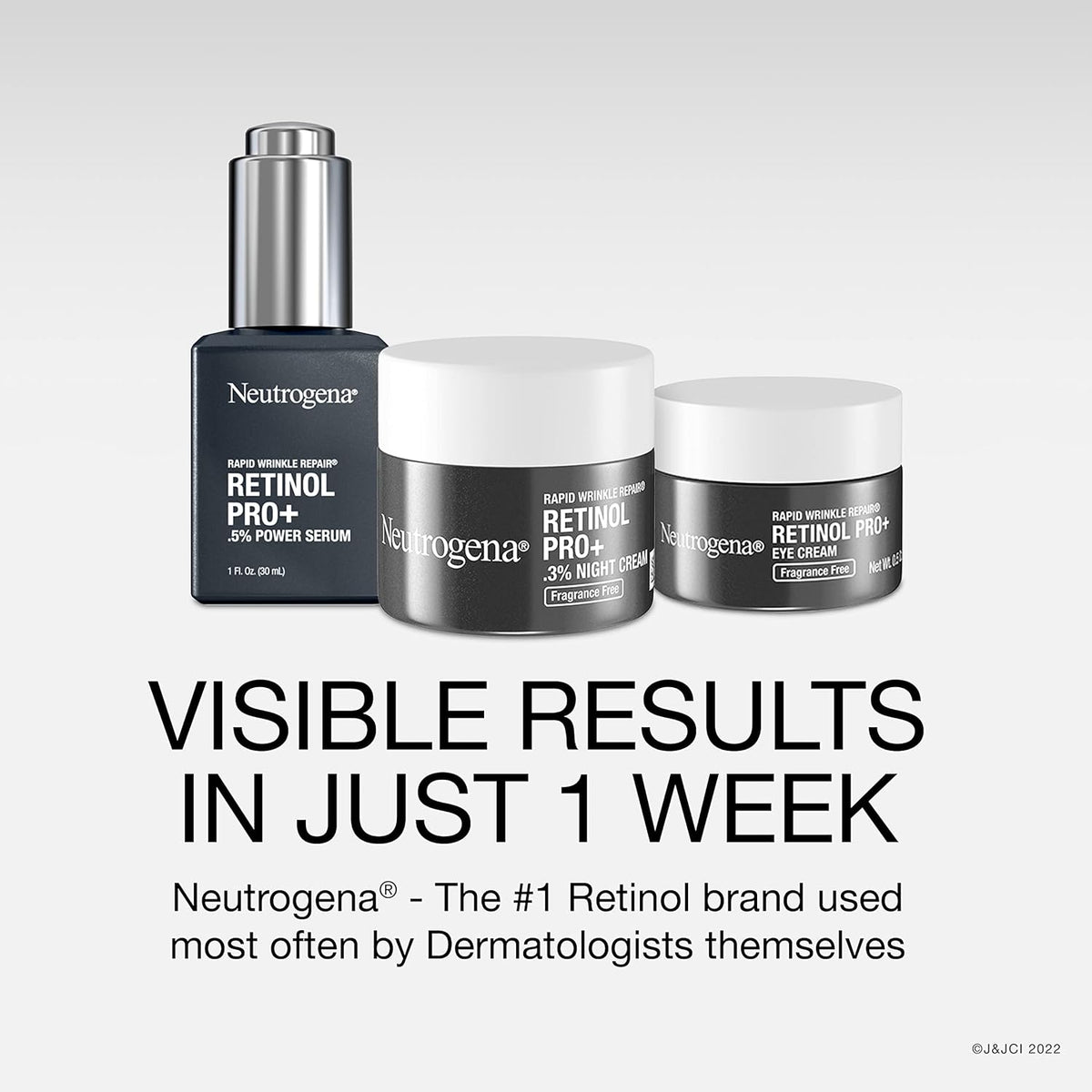 Neutrogena Rapid Wrinkle Repair Retinol Pro+ Anti-Wrinkle Eye Cream, 0.5 oz