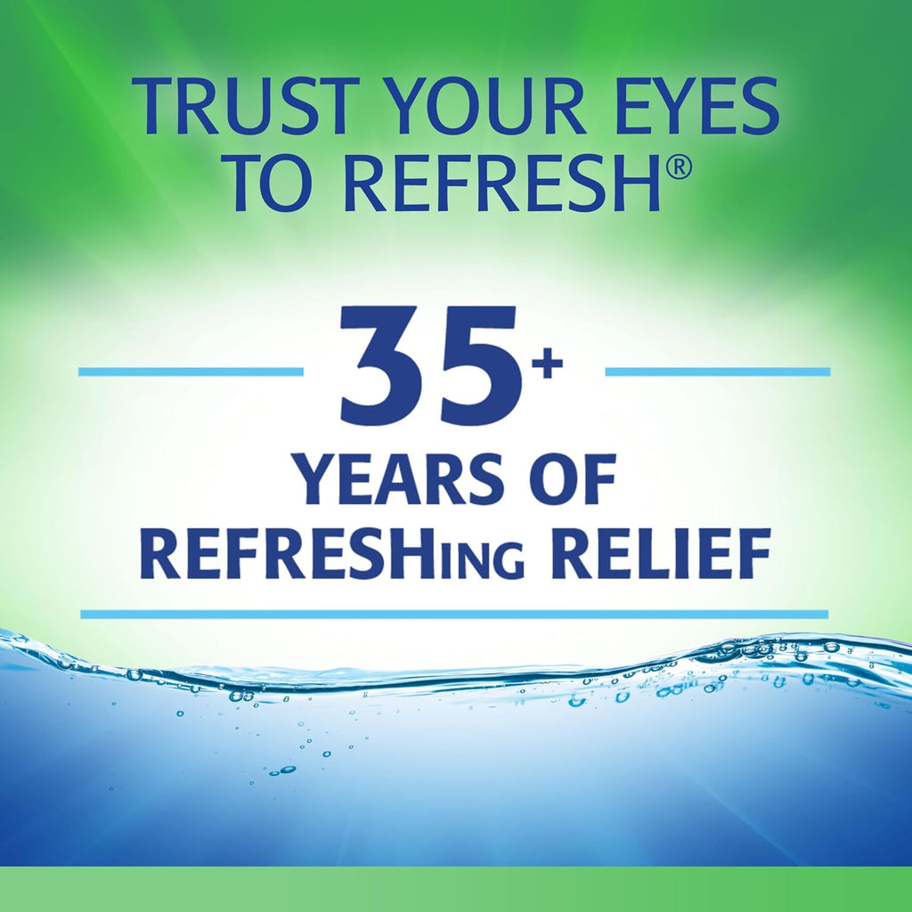 Refresh TEARS Lubricant Eye Drops Artificial Tears, 0.5 fl oz (15 mL), 1 Count