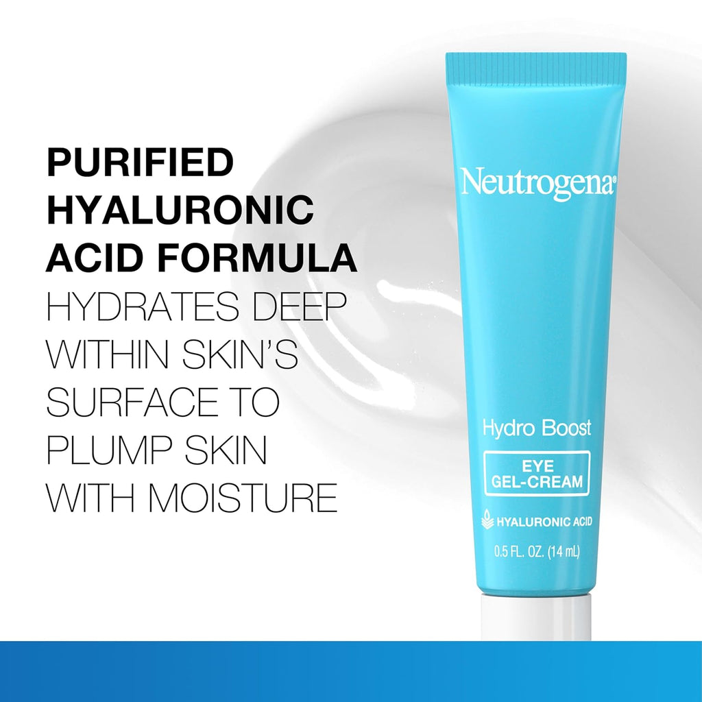 Neutrogena Hydro Boost Under Eye Cream, Fragrance Free, 0.5 oz