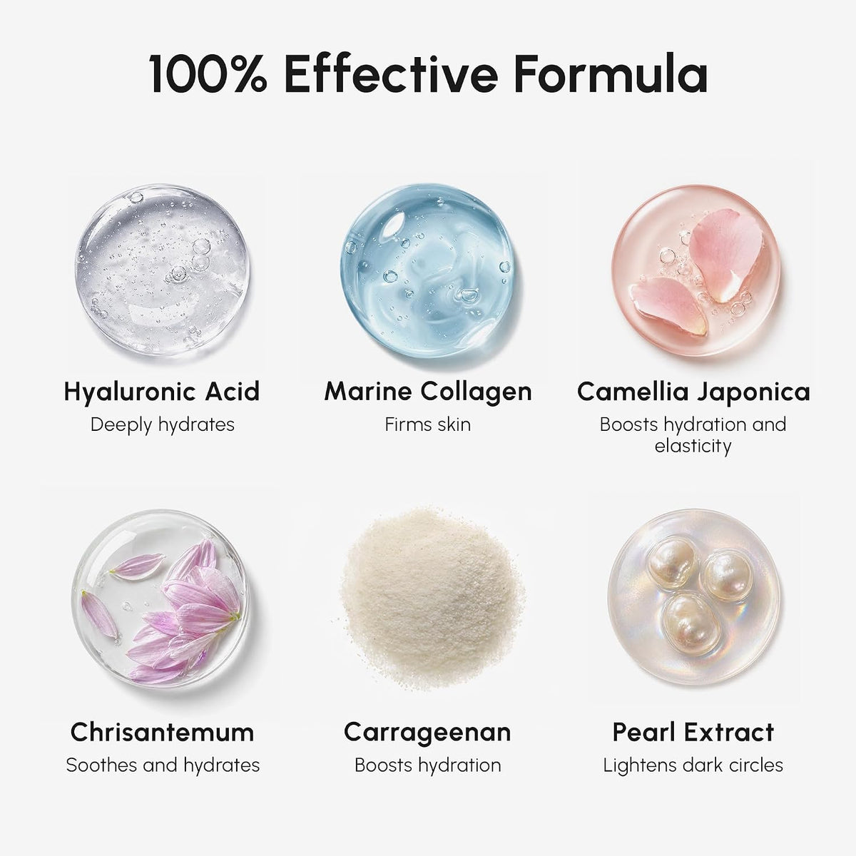 MAREE Eye Gels - Under Eye Patches for Puffy Eyes with Hyaluronic Acid