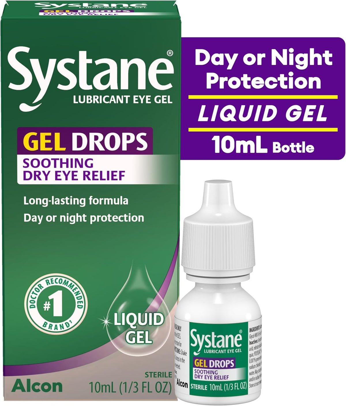 Systane Gel Drops Lubricant Eye Gel, 0.33 Fl Oz