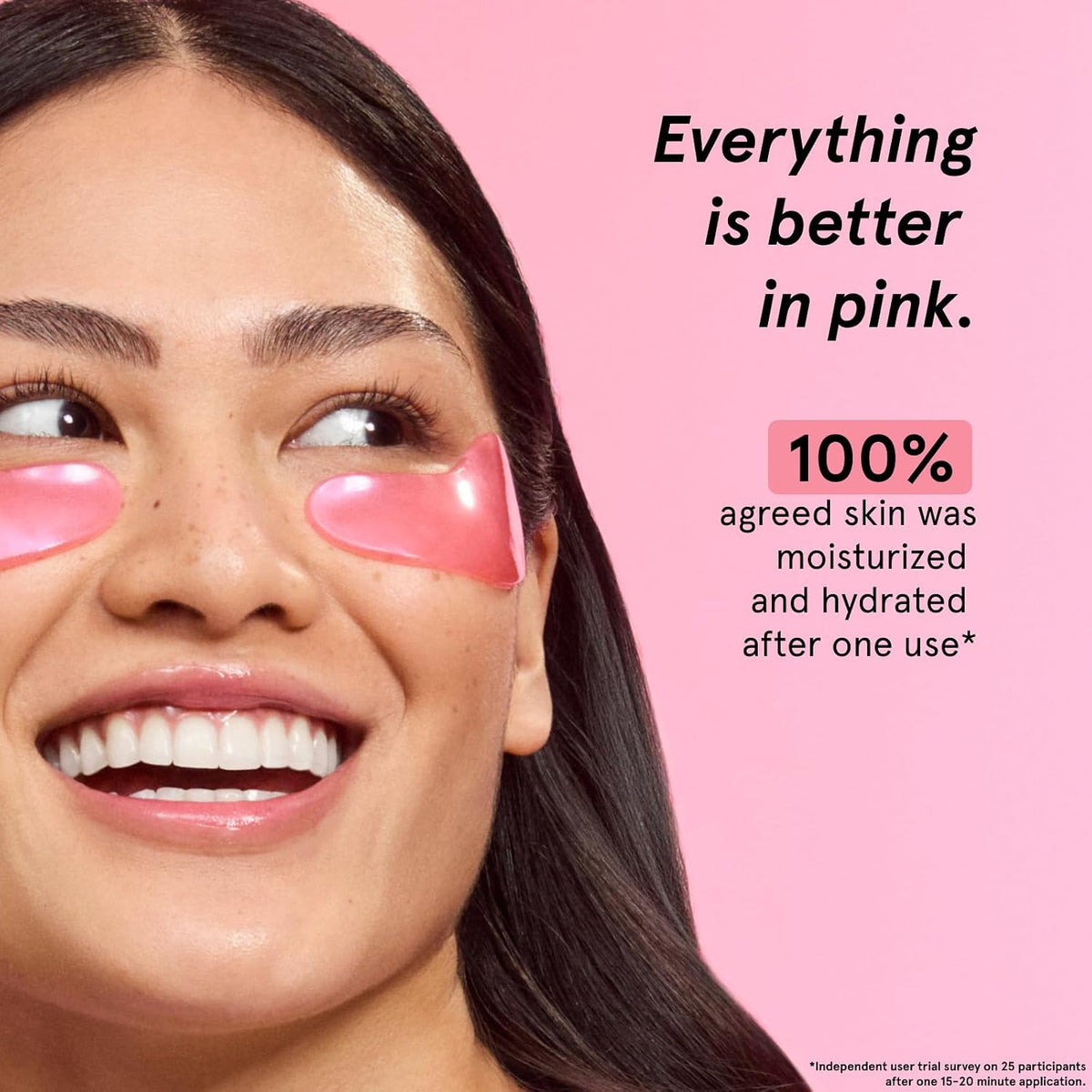 grace & stella Award Winning Under Eye Mask - Gifts for Women - Reduce Dark Circles, Puffy Eyes, Wrinkles, Under Eye Patches - Birthday, Bachelorette Party Favors - Vegan Self Care (24 Pairs, Pink)