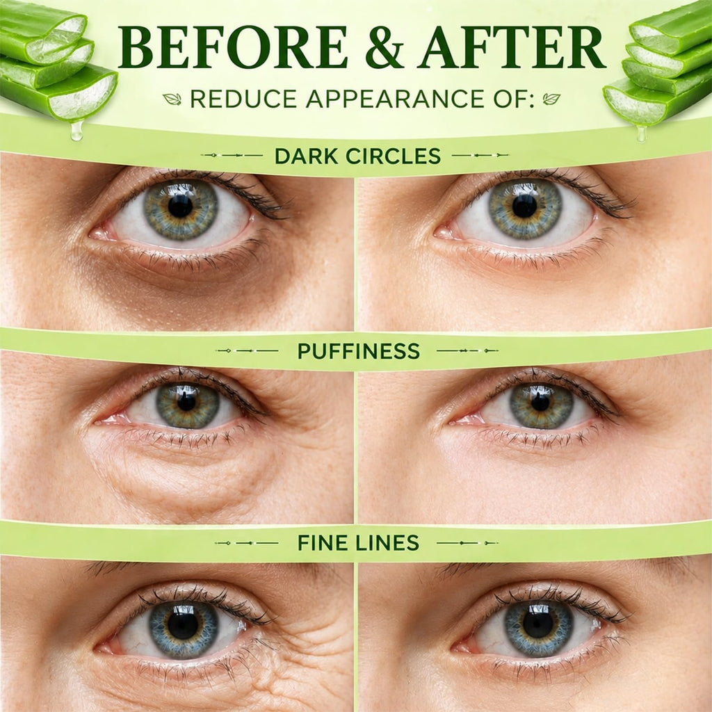 Eakroo Under Eye Patches - 60PCS Aloe Vera Eye Patches for Puffy Eyes and Dark Circles, Eye Mask Skincare, Eye Patches for Women, Under Eye Mask, Parches Para Ojeras, Reduce Wrinkles and Fine Lines