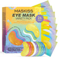 Maskiss 24k Gold Under Eye Patches (25 Pairs), eye mask, Collagen Skin Care Products, Eye Patches for Puffy Eyes, eye masks for dark circles and puffiness