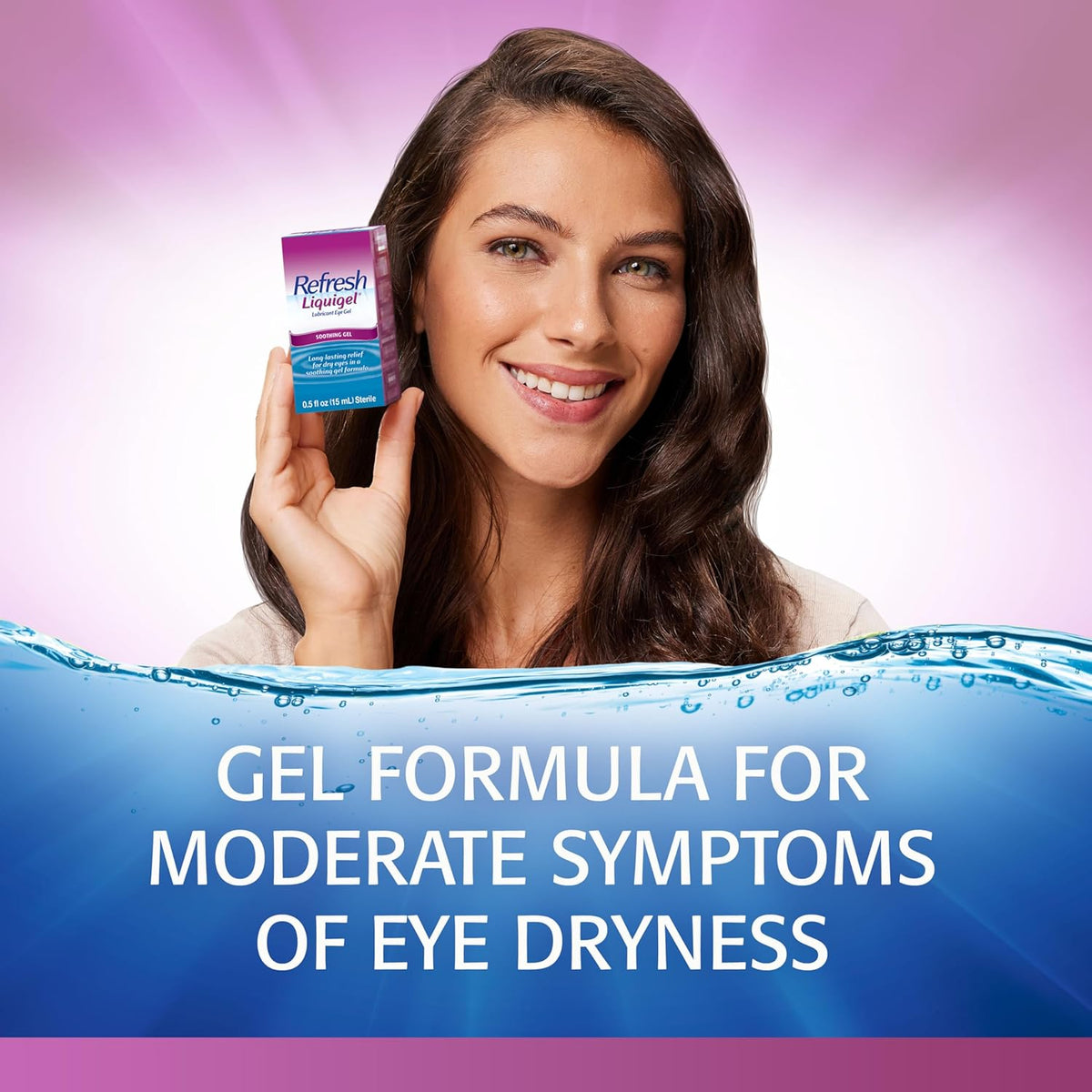 REFRESH LIQUIGEL Lubricant Eye Gel, 0.5 fl oz (15 mL)