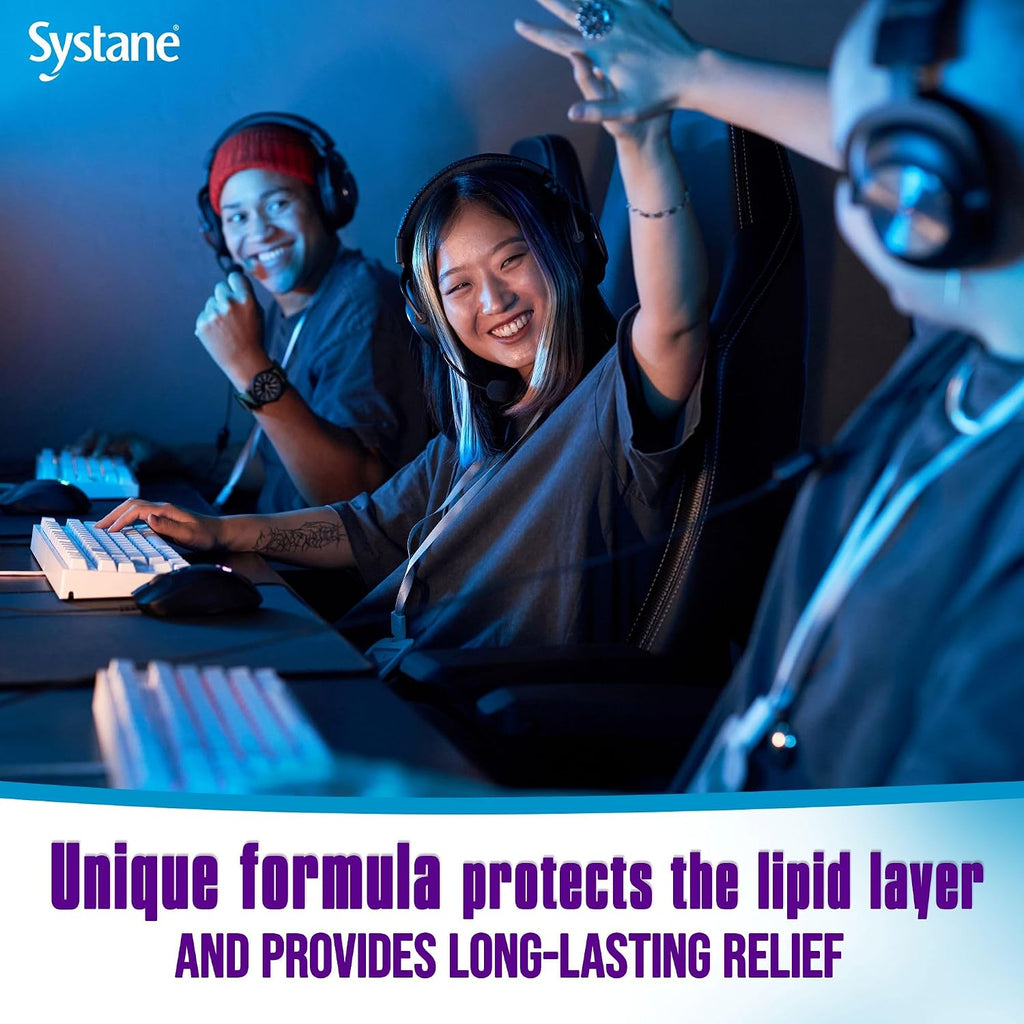 Systane BALANCE Lubricant Dry Eye Drops, 0.33 Fl Oz, 2 Pack
