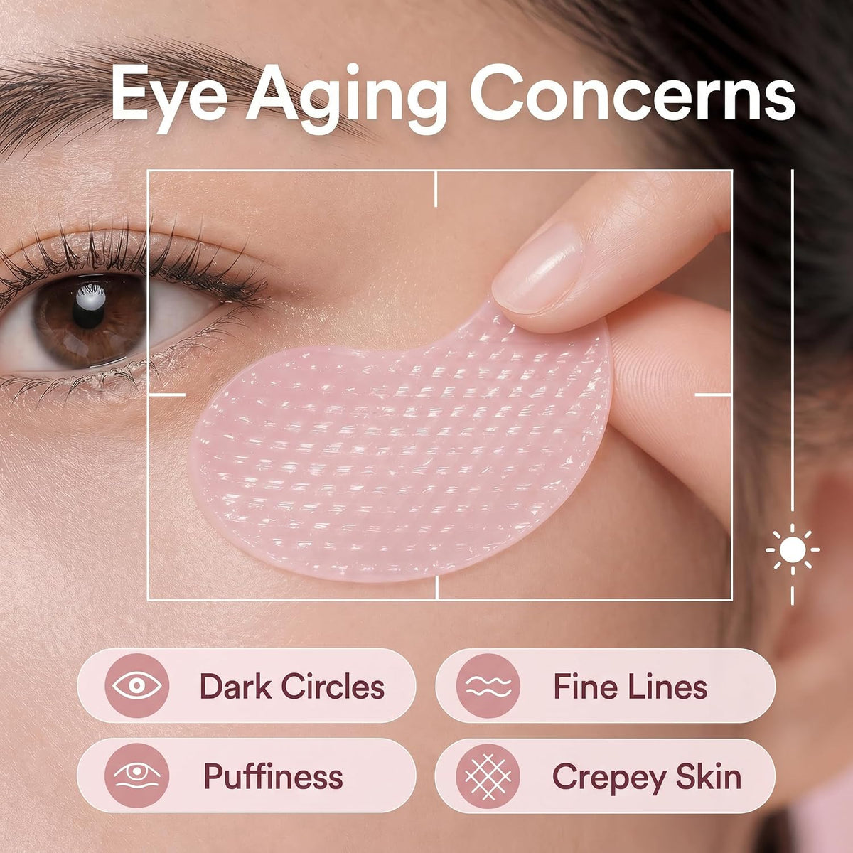 PDRN Under Eye Patches 5000ppm, Retinal & 10-Peptide Complex, 60 Pcs