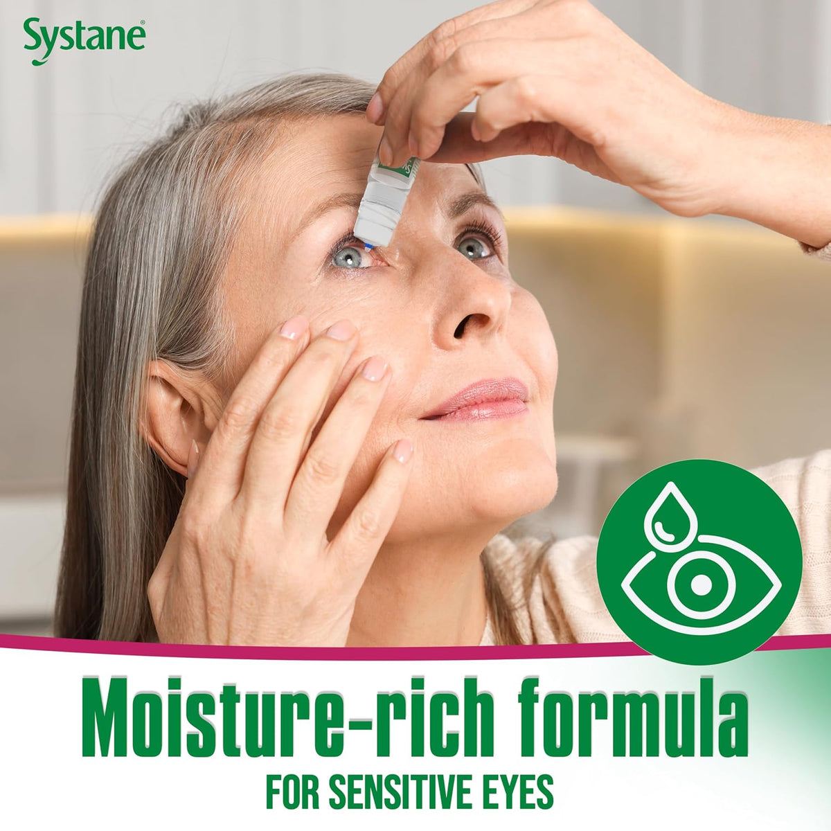 Systane Ultra Preservative Free Lubricant Eye Drops for Dry Eye, 0.34 Fl Oz