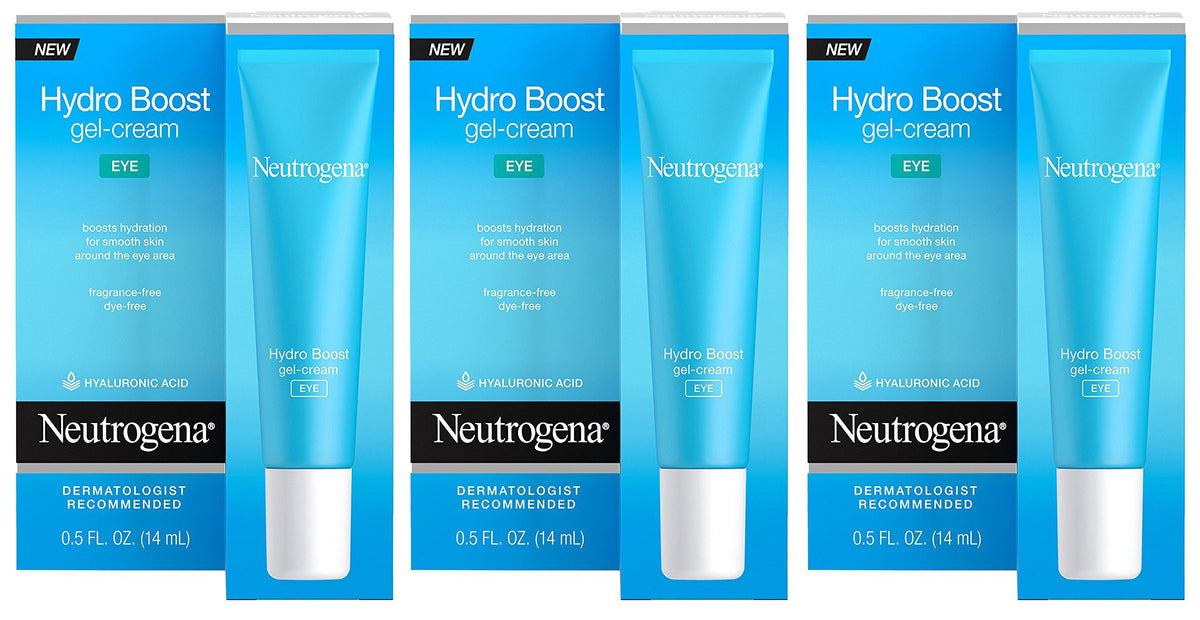 Neutrogena Hydro Boost Under Eye Cream, Fragrance Free, 0.5 oz