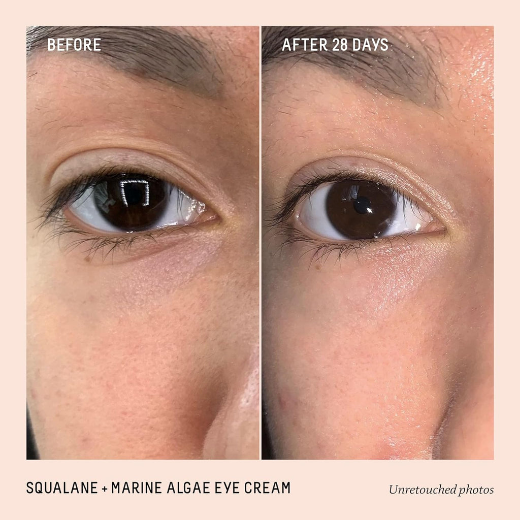 BIOSSANCE Squalane & Marine Algae Eye Cream - Anti-Aging - 0.5 oz