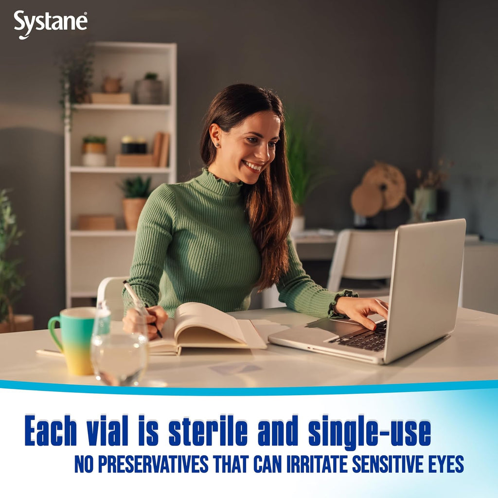 Systane Hydration Lubricating & Hydrating Eye Drops, 30 Vials, Unit Dose