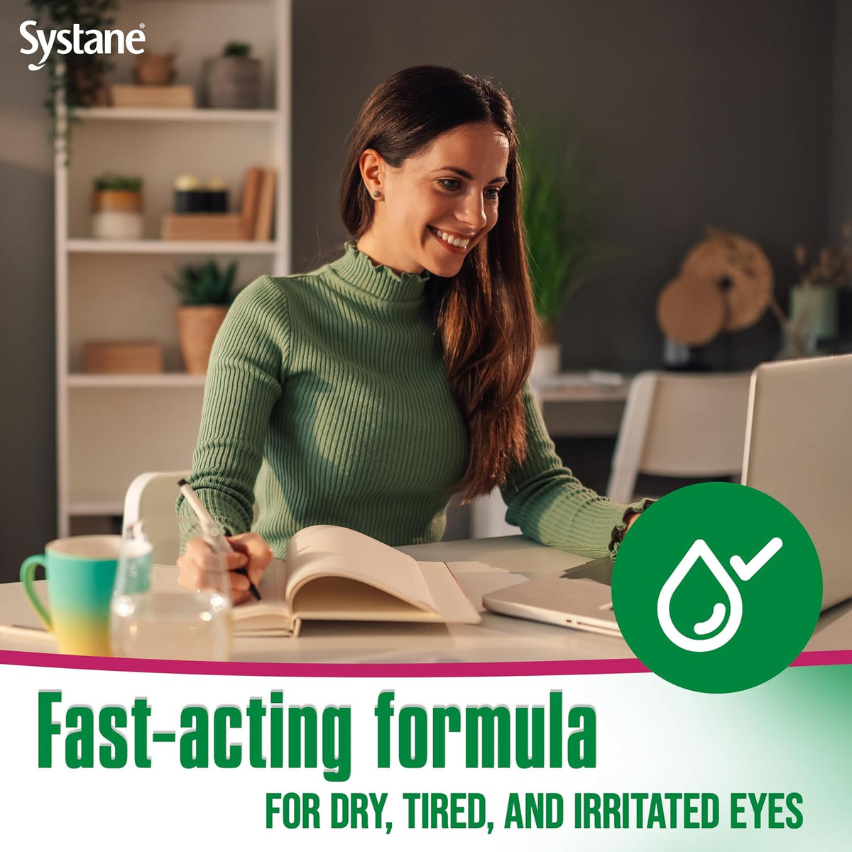 Systane Ultra Preservative Free Dry Eye Relief Drops, 0.34 Fl Oz, 2 Pack