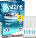 Systane Hydration Lubricating & Hydrating Eye Drops, 30 Vials, Unit Dose