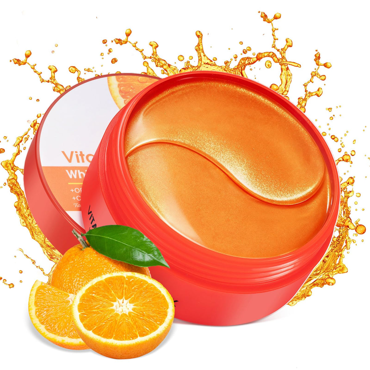 Eye Mask, 30-Pair Collagen Rose Eye Patches for Puffy Eyes and Dark Circles
