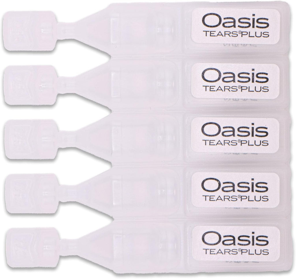 OASIS TEARS Plus Preservative Free Lubricating Eye Drops - 30 Vials
