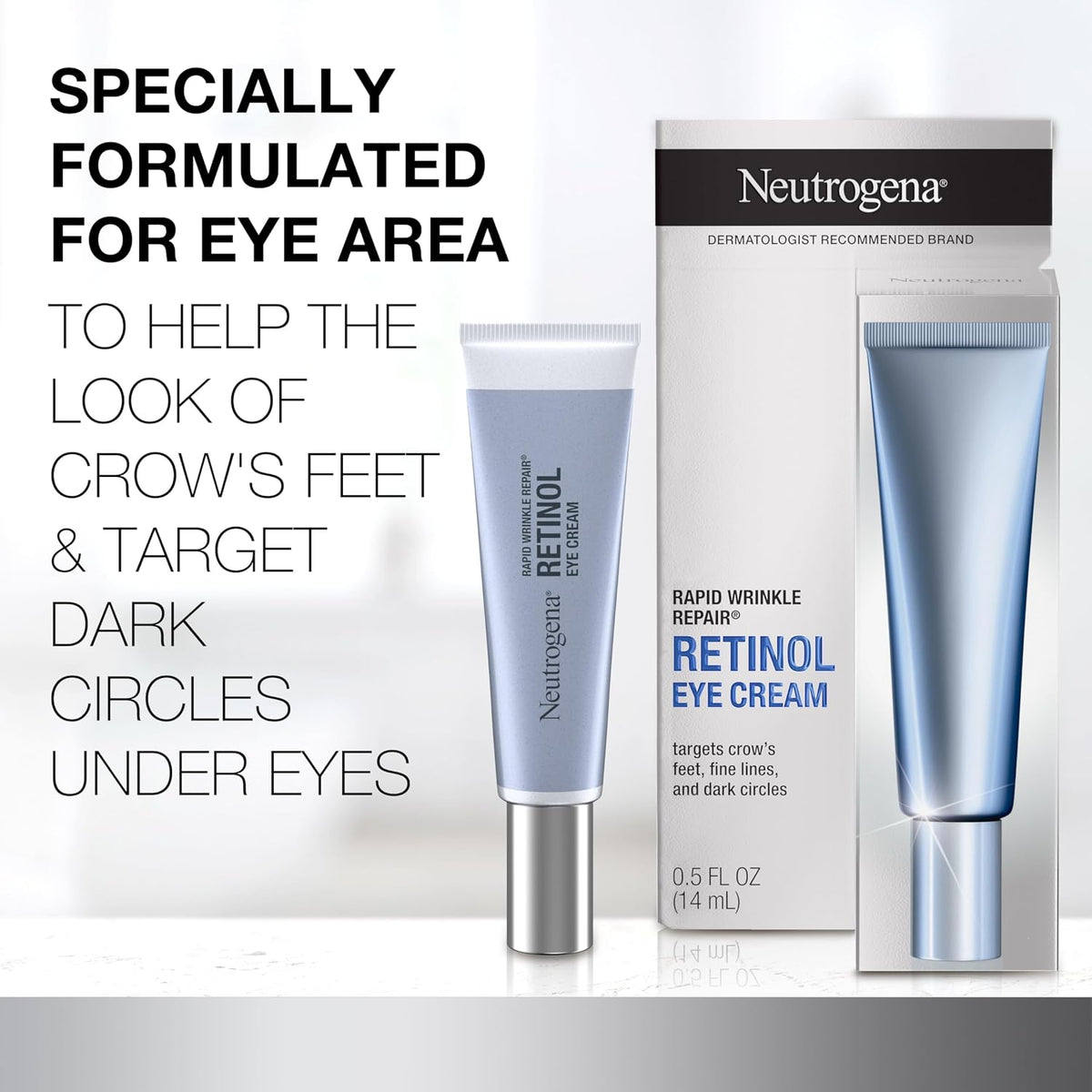 Neutrogena Rapid Wrinkle Repair Retinol Eye Cream, 0.5 fl. oz