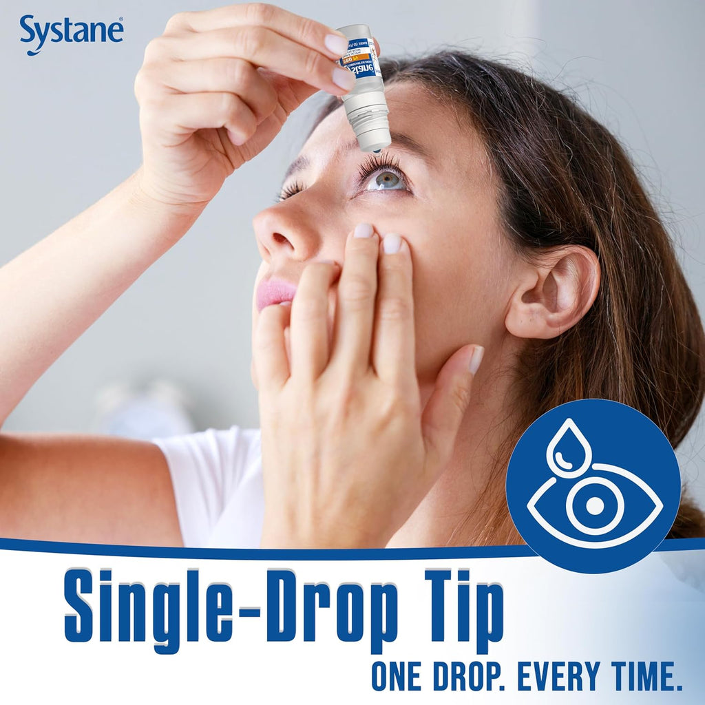 Systane PRO PF Lubricating Eye Drops for Dry Eyes, 0.34 Fl Oz, 2 Pack