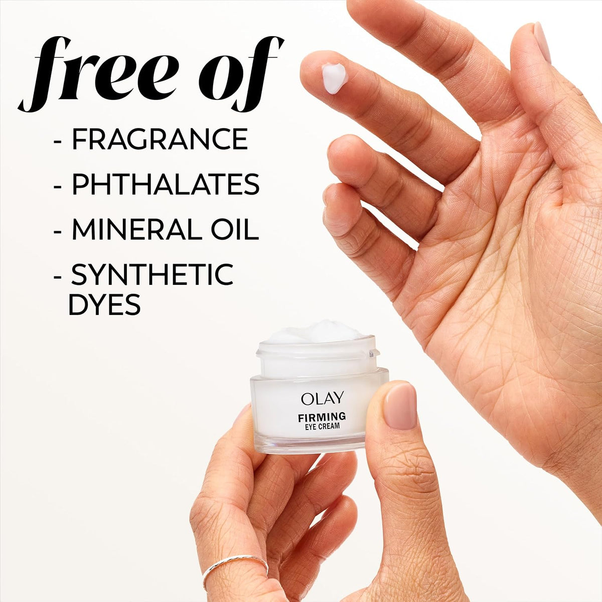 Olay Regenerist Collagen Peptide 24 Firming Eye Cream, Fragrance-Free Anti Aging Eye Treatment with Collagen Peptide and Vitamin B3+, Moisturizing Eye Cream for Wrinkles, 0.5 Fl Oz