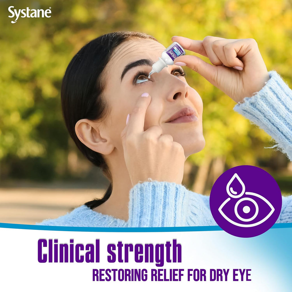 Systane BALANCE Lubricant Dry Eye Drops, 0.33 Fl Oz, 2 Pack