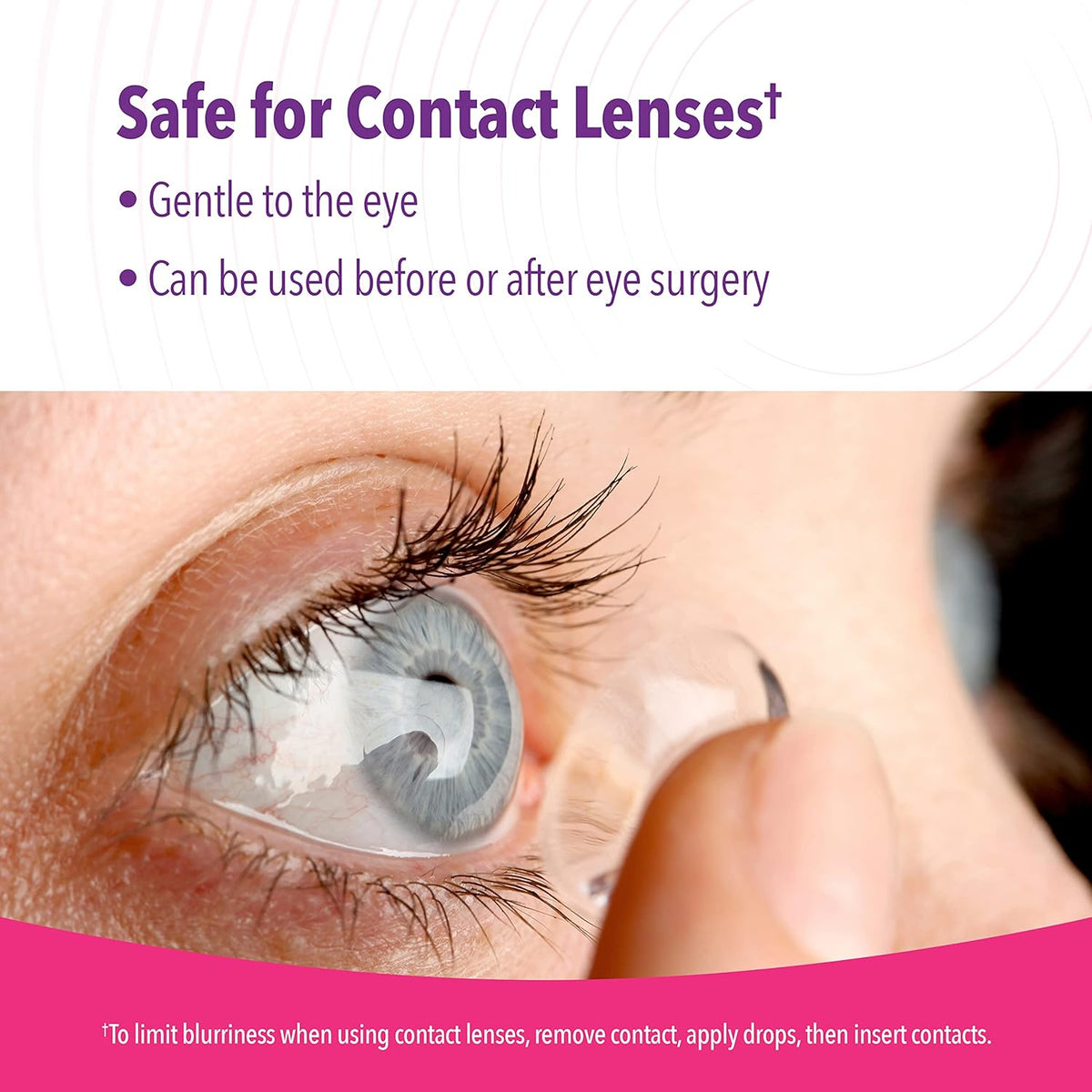 iVIZIA Sterile Lubricant Eye Drops for Dry Eyes, Preservative-Free, 5ml