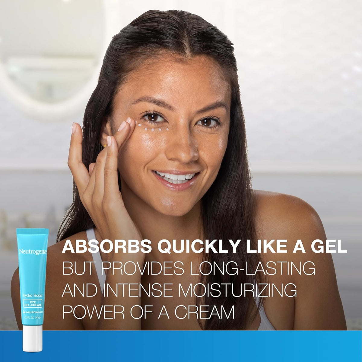 Neutrogena Hydro Boost Under Eye Cream, Fragrance Free, 0.5 oz