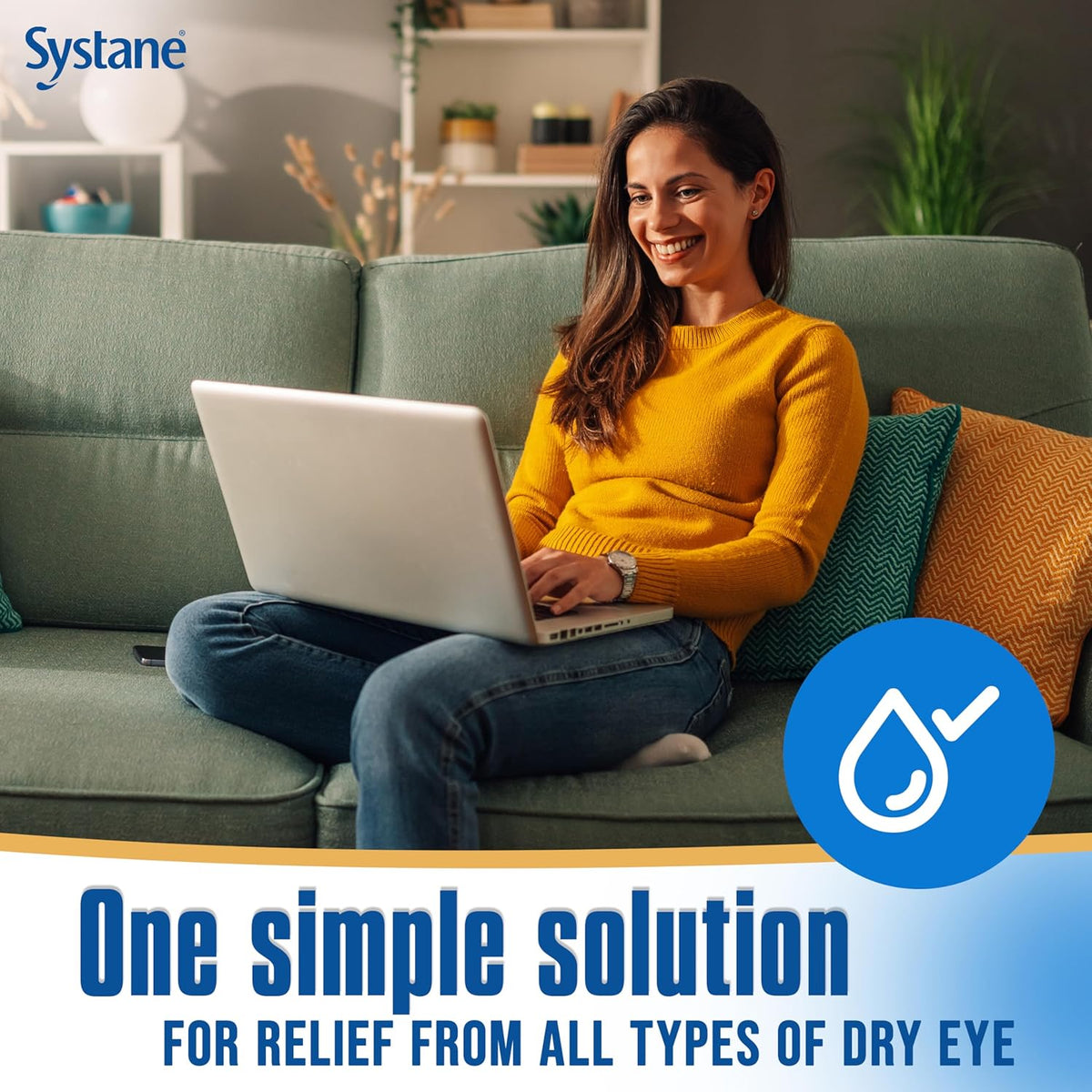 Systane COMPLETE Lubricant Dry Eye Drops, 0.33 Fl Oz, 2 Pack