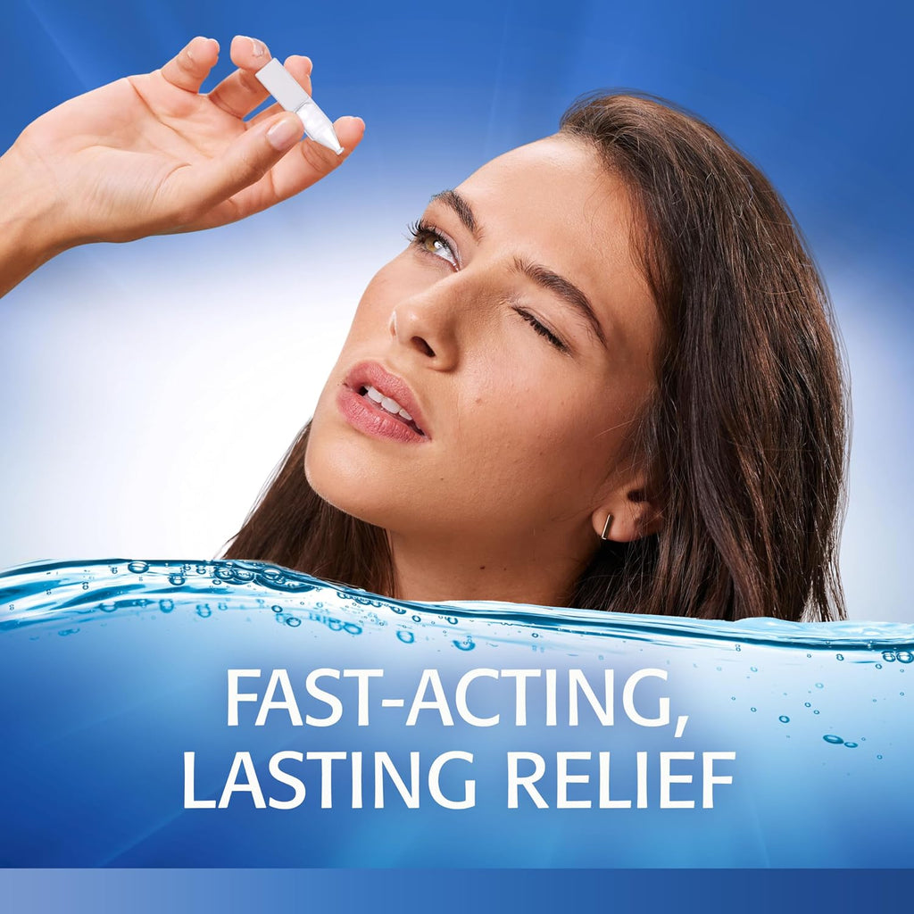 REFRESH CLASSIC Lubricant Eye Drops Preservative-Free Artificial Tears, 0.01 fl oz (0.4 mL), 30 Single-Use Containers