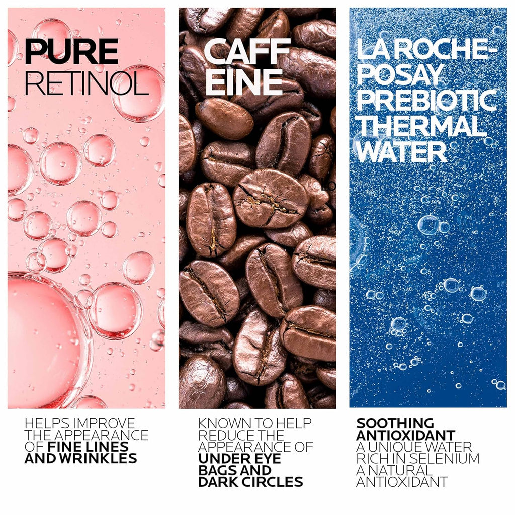 La Roche-Posay Redermic R Retinol Eye Cream with Caffeine, 0.5oz